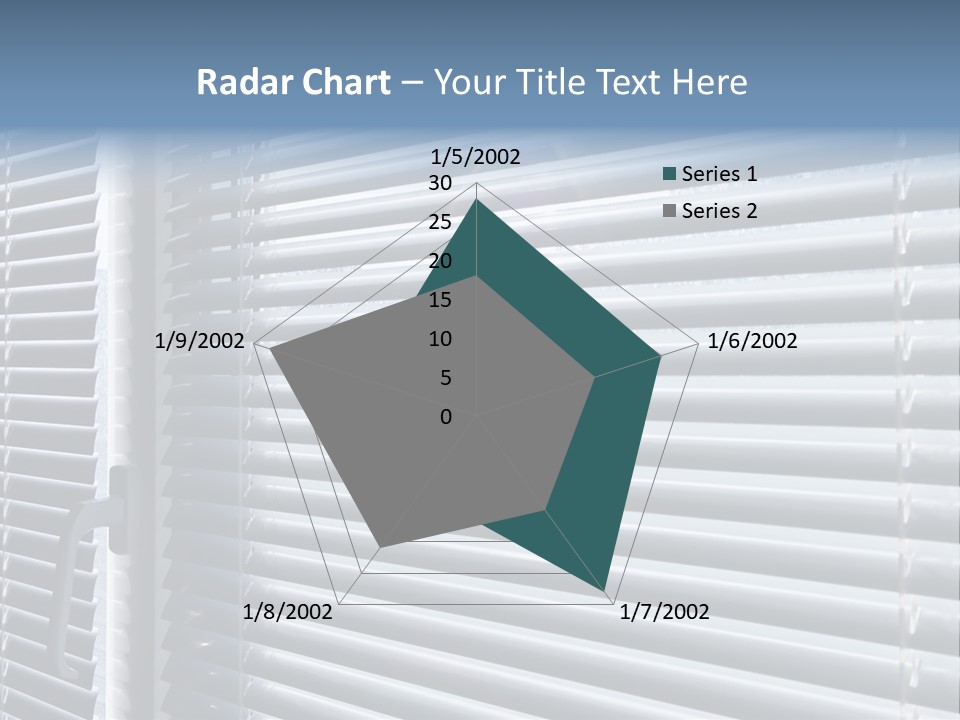 Sunlight Blinds Room PowerPoint Template