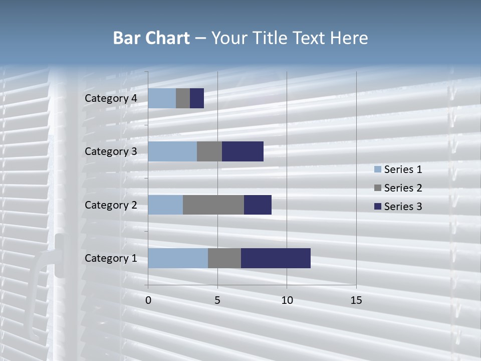Sunlight Blinds Room PowerPoint Template