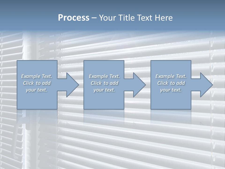 Sunlight Blinds Room PowerPoint Template