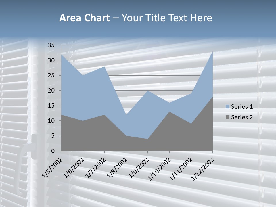 Sunlight Blinds Room PowerPoint Template