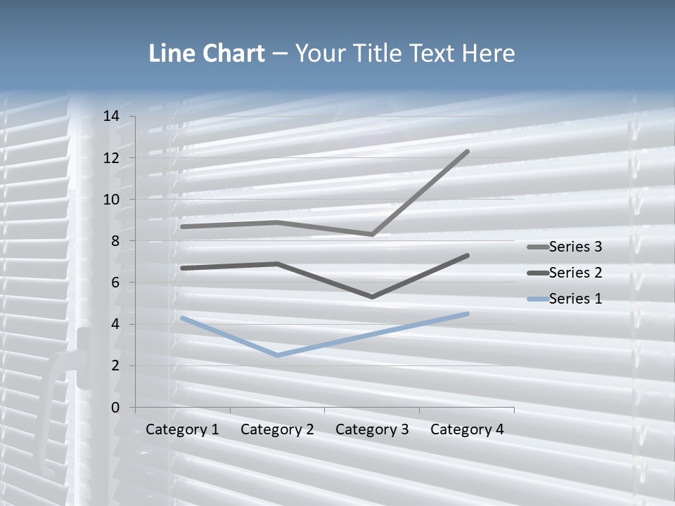 Sunlight Blinds Room PowerPoint Template