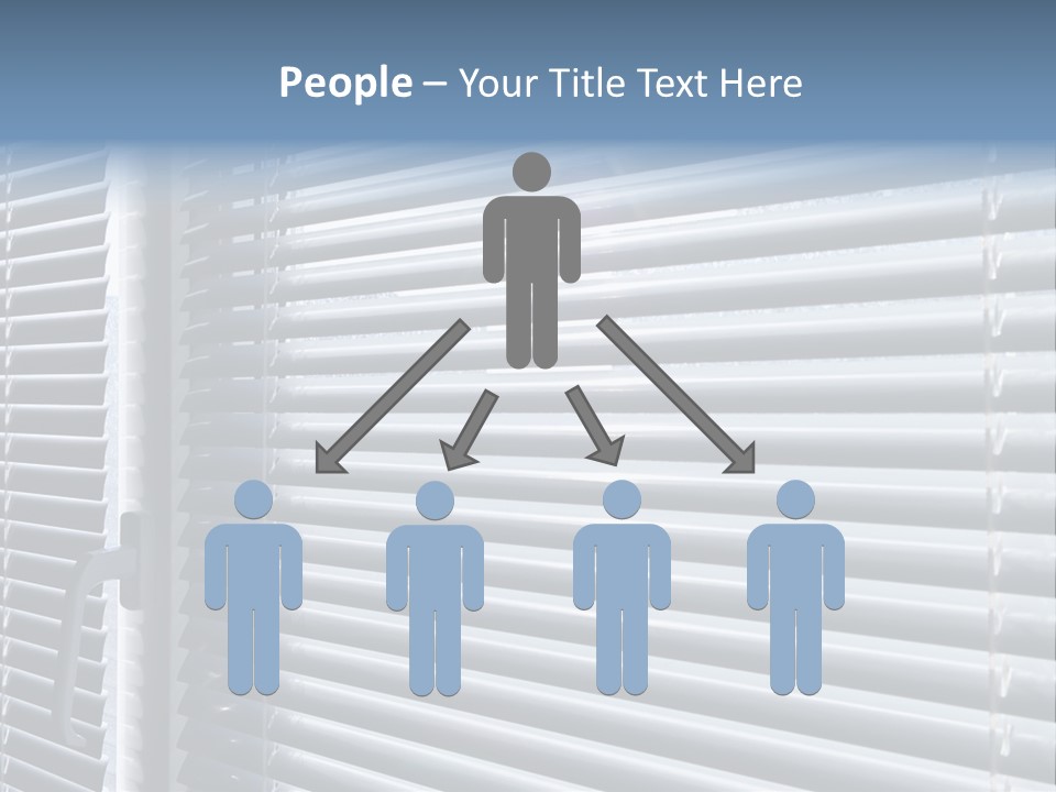 Sunlight Blinds Room PowerPoint Template