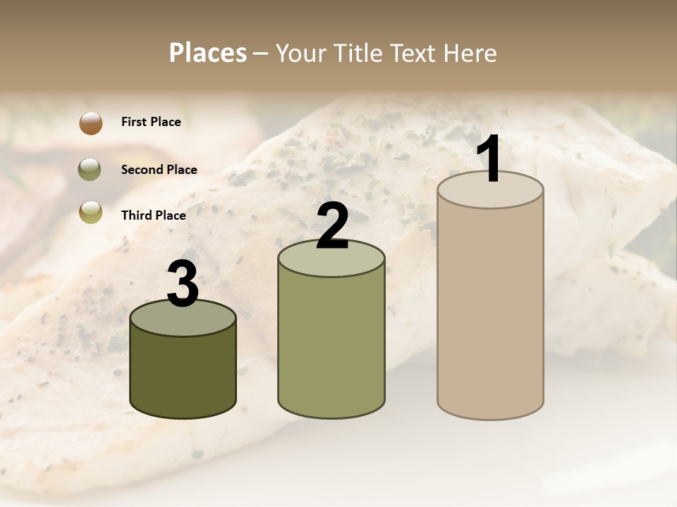 Vegetarian Gourmet Grill PowerPoint Template