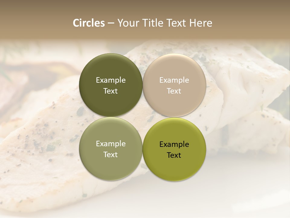 Vegetarian Gourmet Grill PowerPoint Template