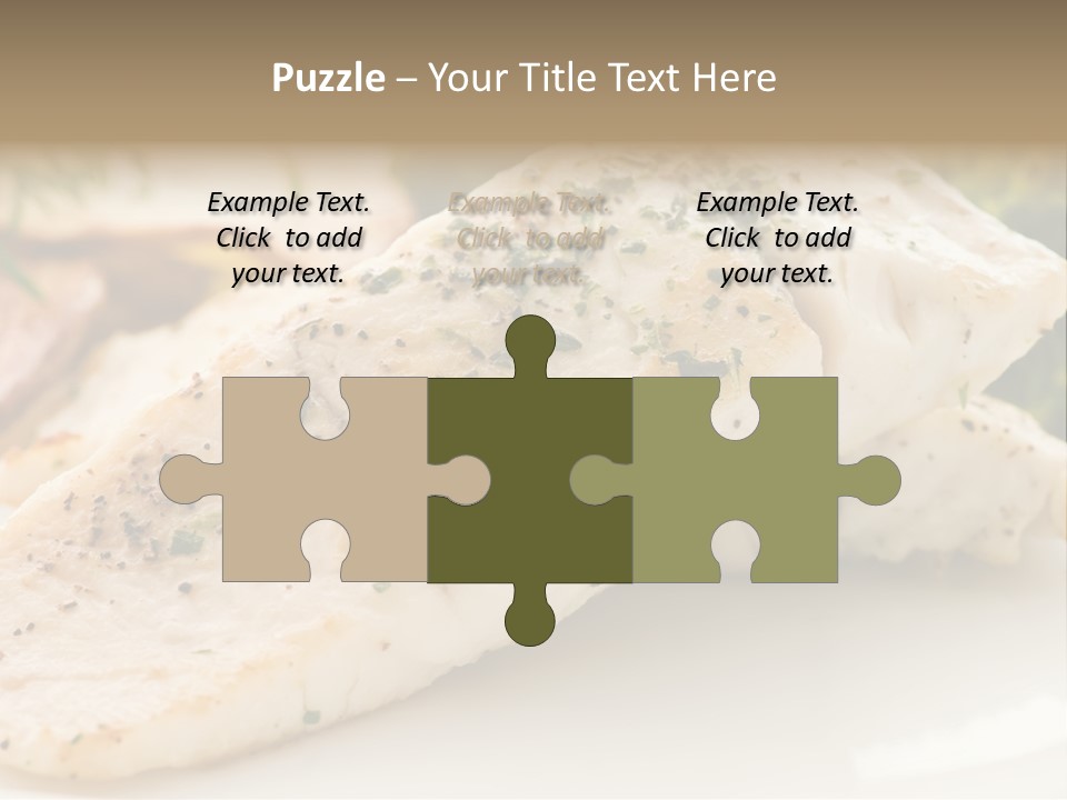 Vegetarian Gourmet Grill PowerPoint Template