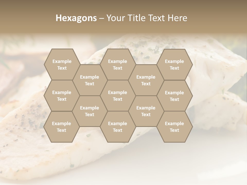 Vegetarian Gourmet Grill PowerPoint Template