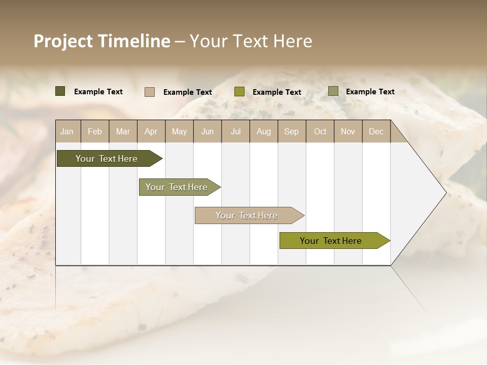 Vegetarian Gourmet Grill PowerPoint Template