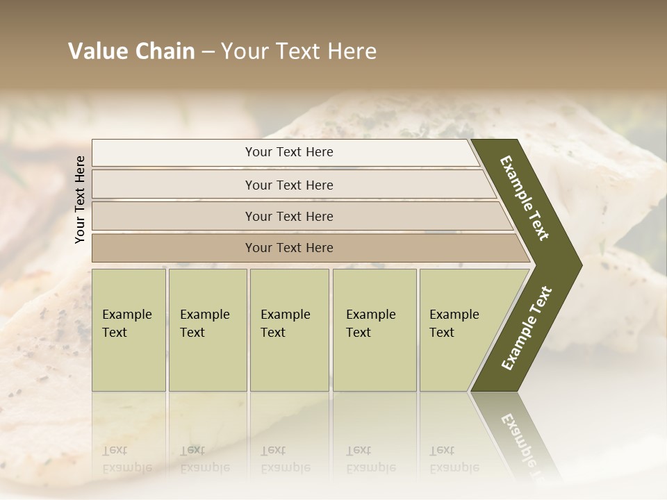 Vegetarian Gourmet Grill PowerPoint Template