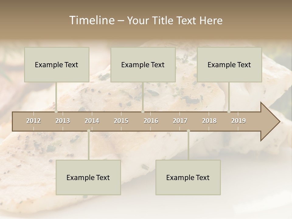 Vegetarian Gourmet Grill PowerPoint Template