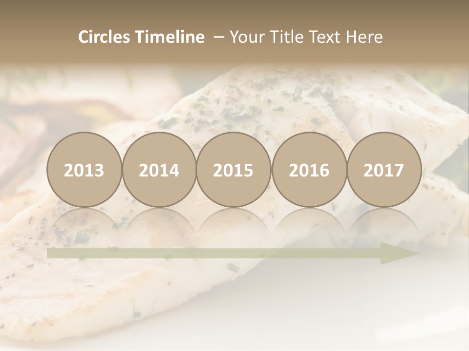 Vegetarian Gourmet Grill PowerPoint Template