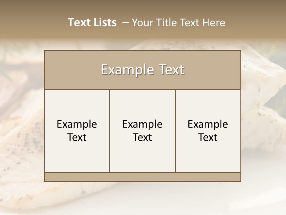 Vegetarian Gourmet Grill PowerPoint Template