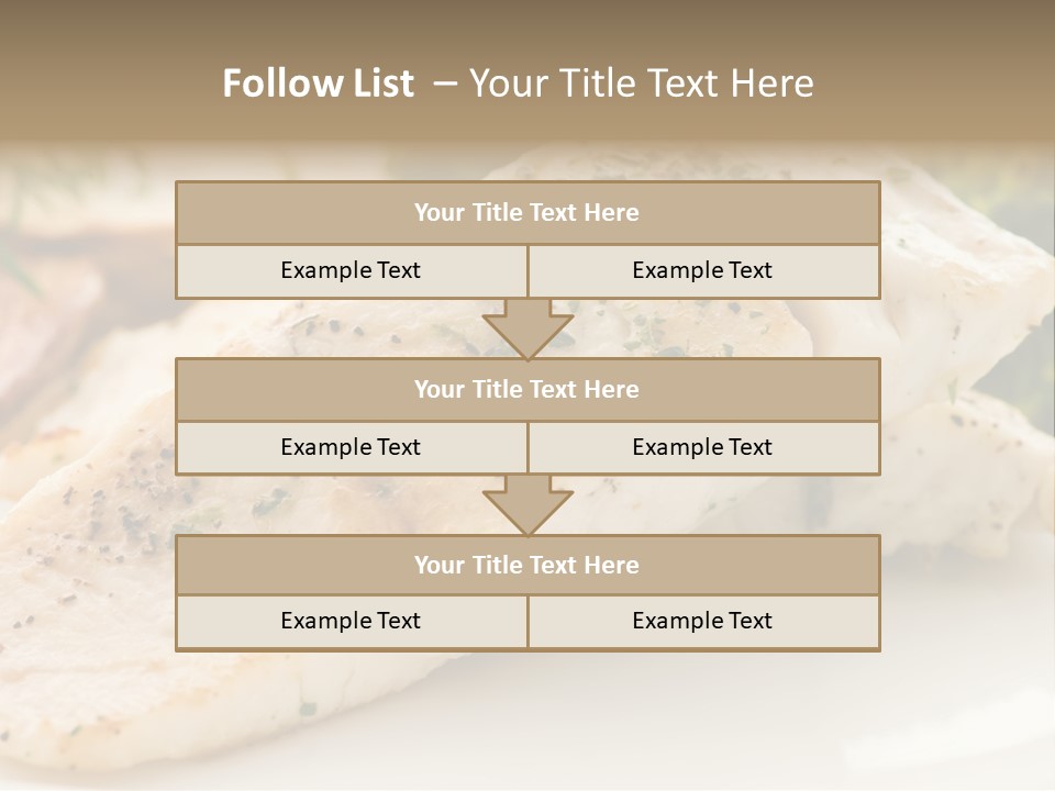 Vegetarian Gourmet Grill PowerPoint Template