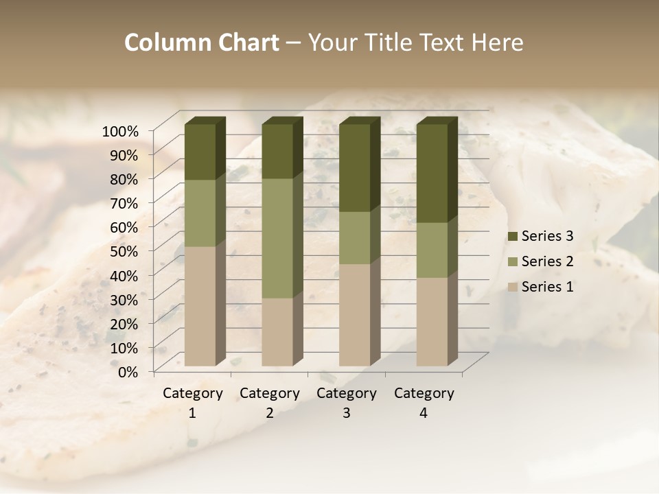 Vegetarian Gourmet Grill PowerPoint Template