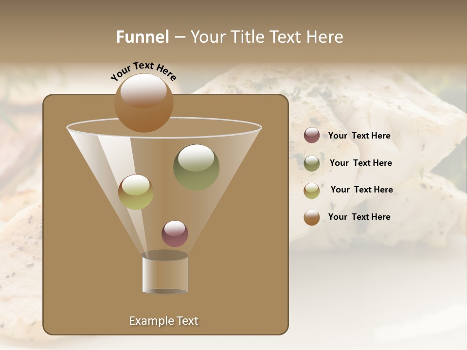 Vegetarian Gourmet Grill PowerPoint Template