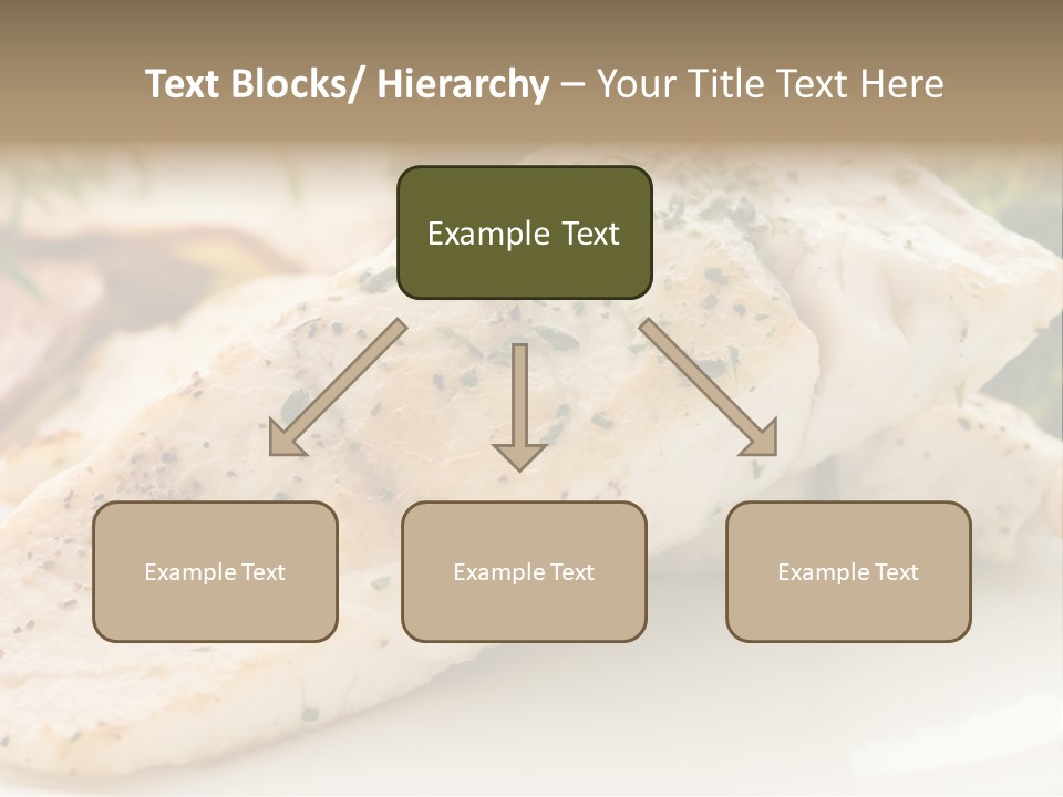 Vegetarian Gourmet Grill PowerPoint Template