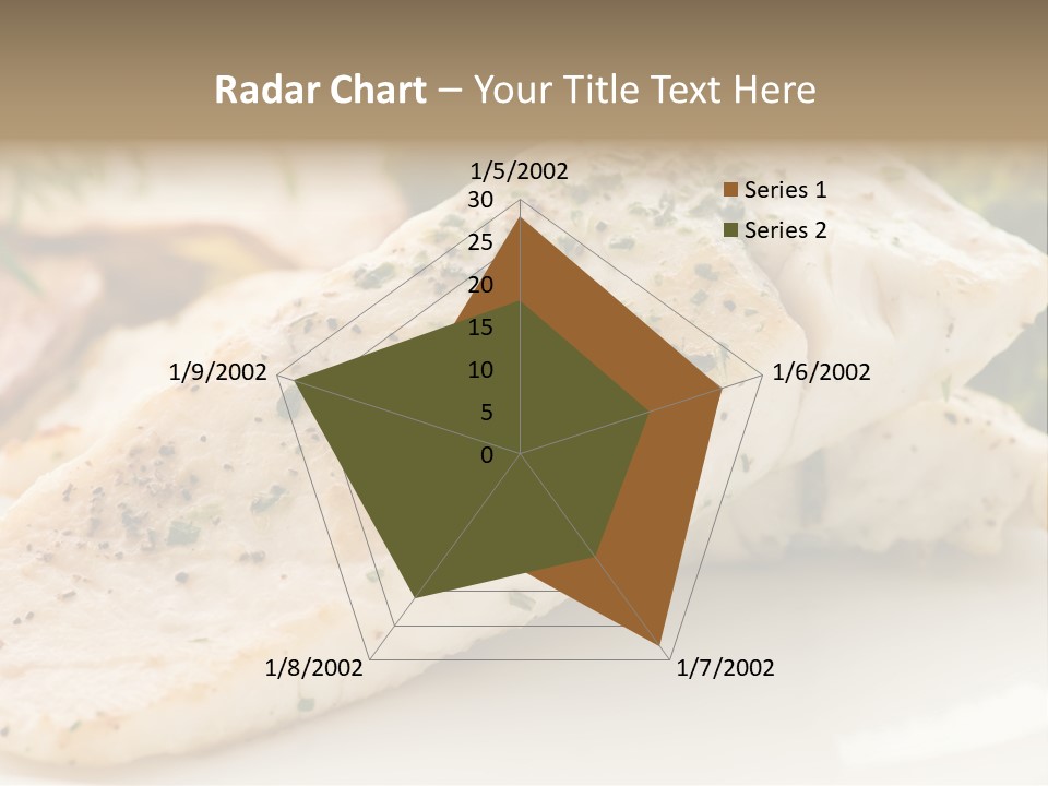 Vegetarian Gourmet Grill PowerPoint Template