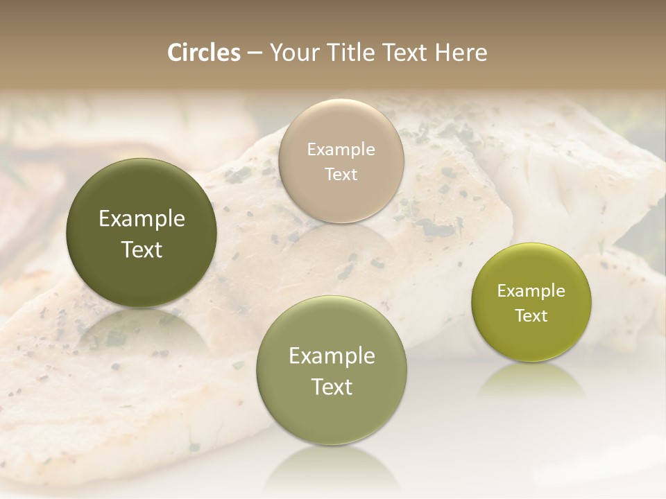 Vegetarian Gourmet Grill PowerPoint Template