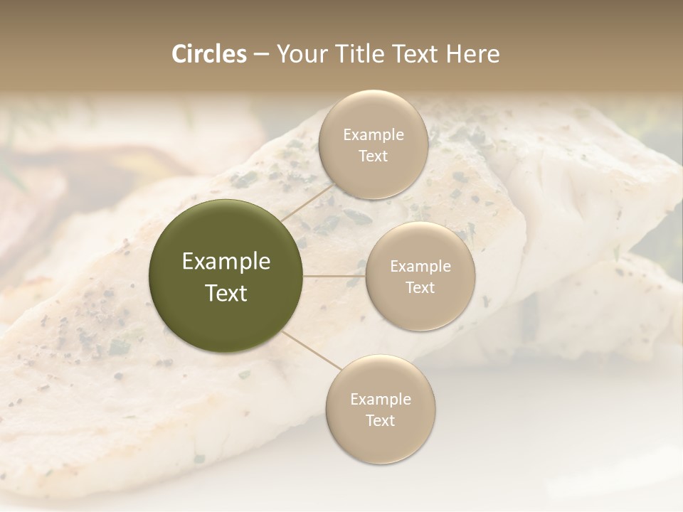 Vegetarian Gourmet Grill PowerPoint Template