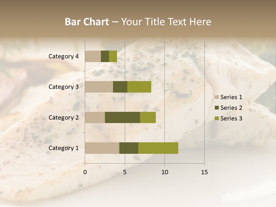 Vegetarian Gourmet Grill PowerPoint Template
