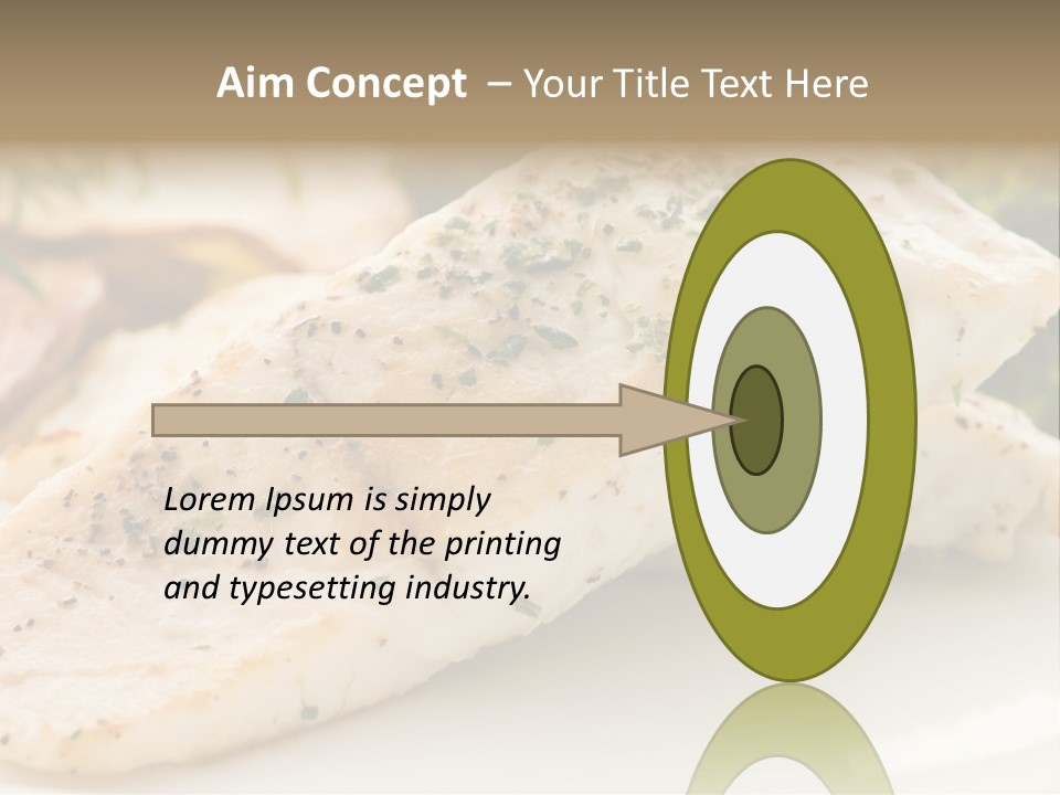 Vegetarian Gourmet Grill PowerPoint Template