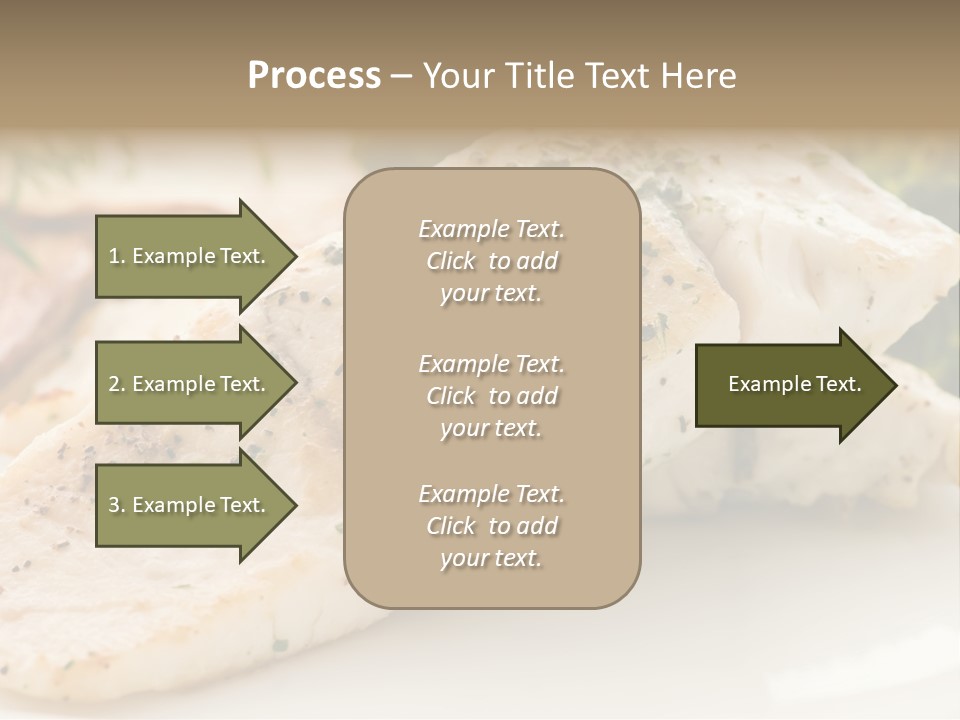 Vegetarian Gourmet Grill PowerPoint Template