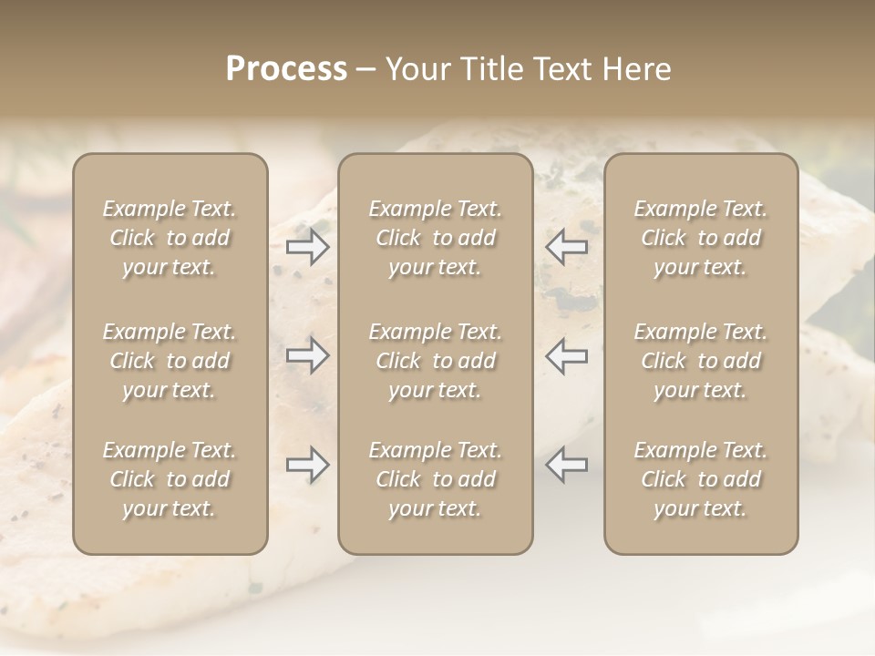 Vegetarian Gourmet Grill PowerPoint Template