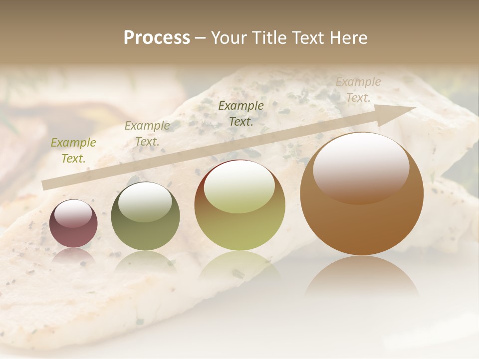 Vegetarian Gourmet Grill PowerPoint Template