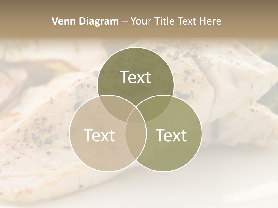 Vegetarian Gourmet Grill PowerPoint Template