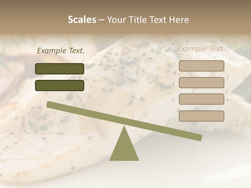 Vegetarian Gourmet Grill PowerPoint Template