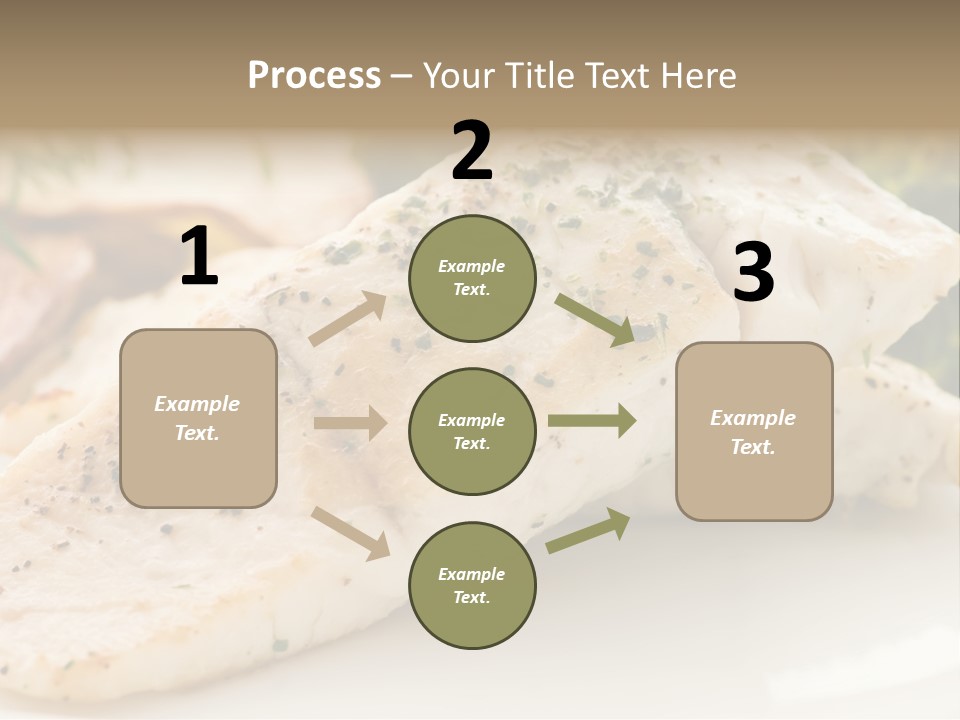 Vegetarian Gourmet Grill PowerPoint Template