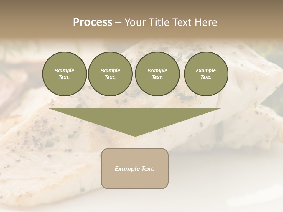 Vegetarian Gourmet Grill PowerPoint Template