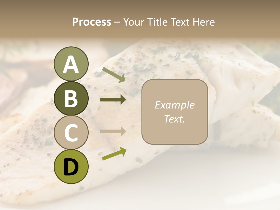 Vegetarian Gourmet Grill PowerPoint Template