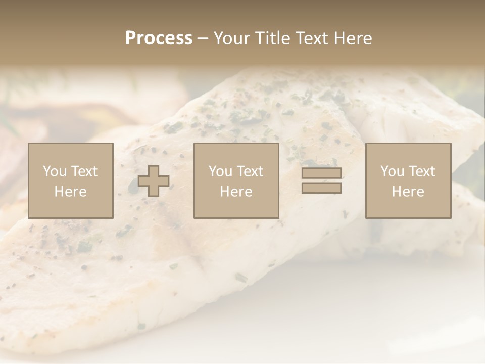 Vegetarian Gourmet Grill PowerPoint Template
