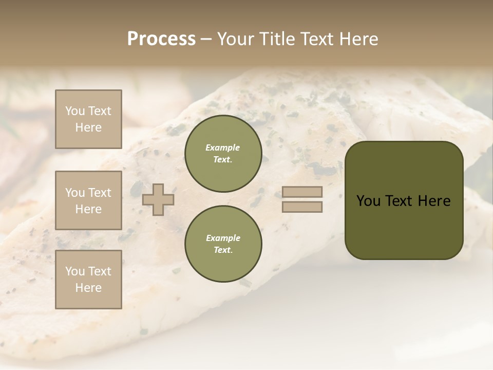 Vegetarian Gourmet Grill PowerPoint Template
