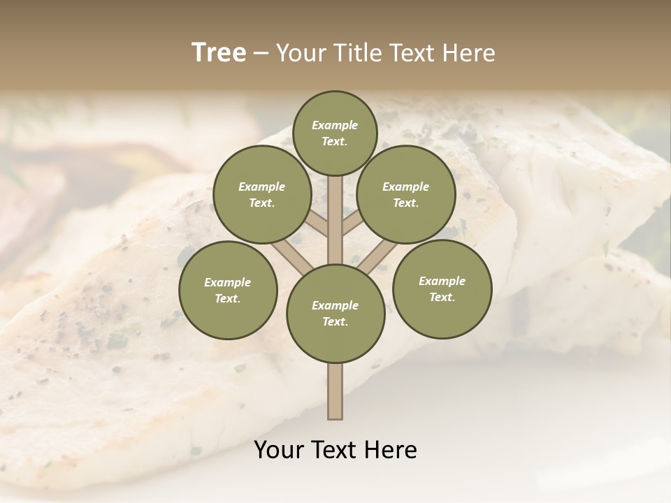 Vegetarian Gourmet Grill PowerPoint Template