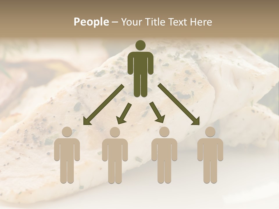 Vegetarian Gourmet Grill PowerPoint Template