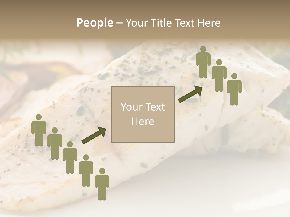 Vegetarian Gourmet Grill PowerPoint Template