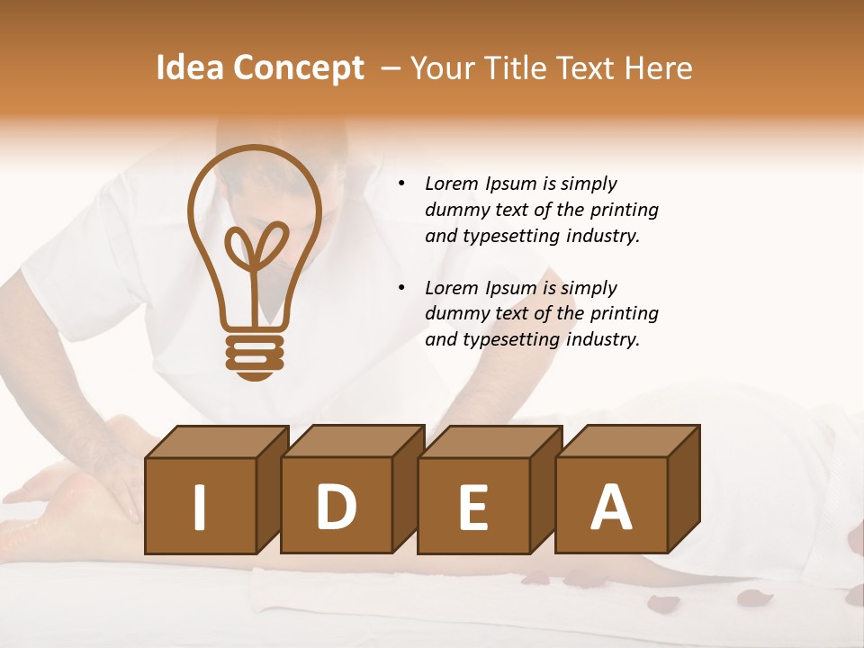 Table Retreat Anti PowerPoint Template