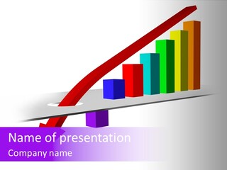 Money Recession White PowerPoint Template