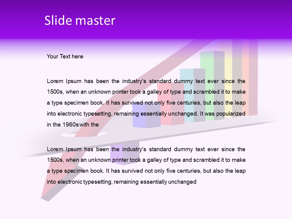 Money Recession White PowerPoint Template