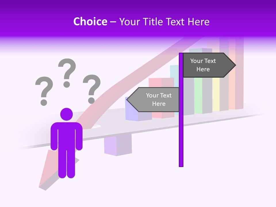 Money Recession White PowerPoint Template