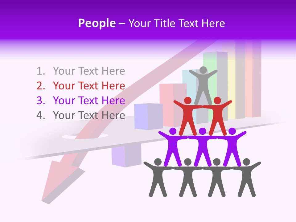 Money Recession White PowerPoint Template