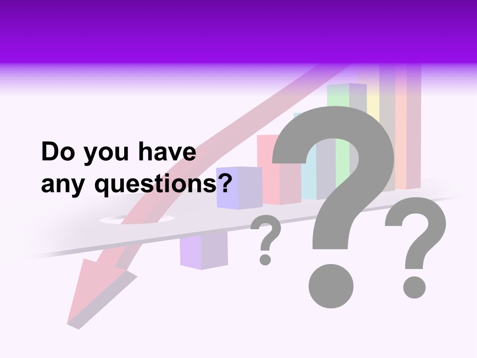 Money Recession White PowerPoint Template