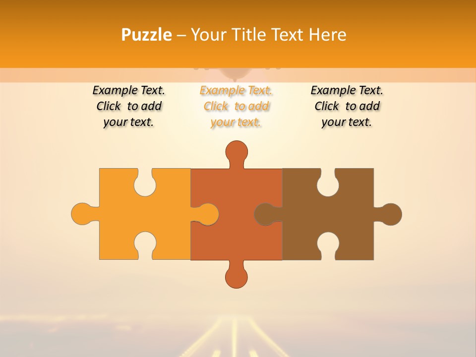 Flyable Kite Voyage PowerPoint Template