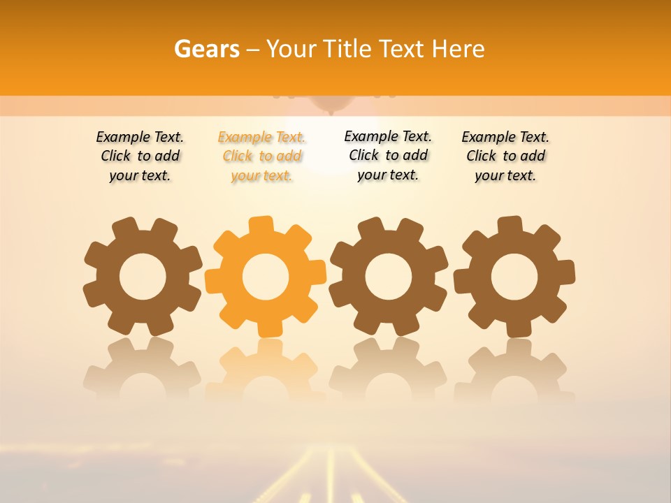 Flyable Kite Voyage PowerPoint Template