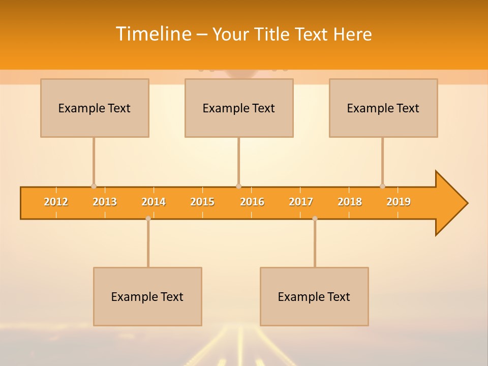 Flyable Kite Voyage PowerPoint Template