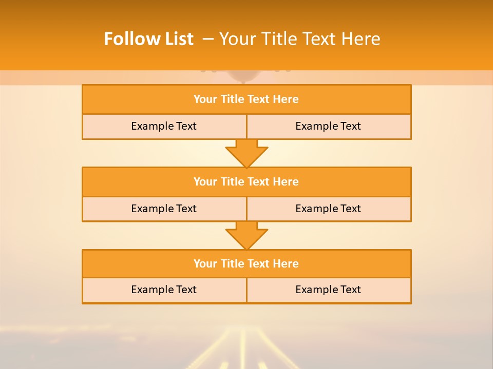 Flyable Kite Voyage PowerPoint Template