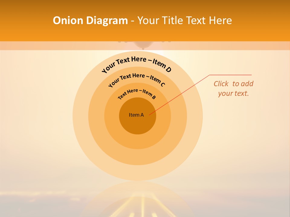 Flyable Kite Voyage PowerPoint Template