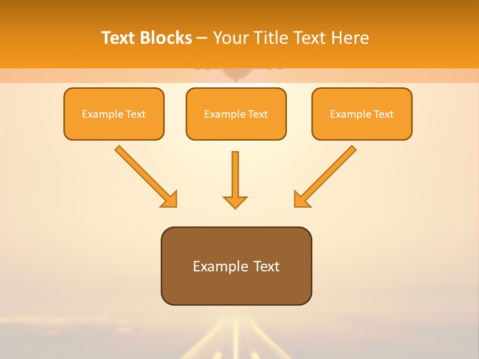 Flyable Kite Voyage PowerPoint Template