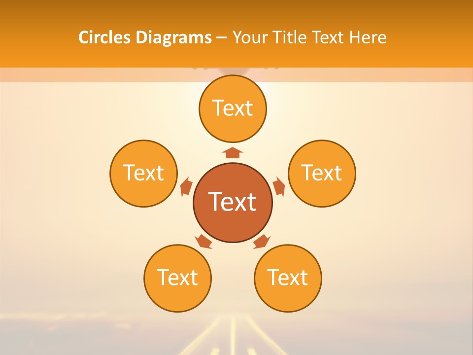 Flyable Kite Voyage PowerPoint Template